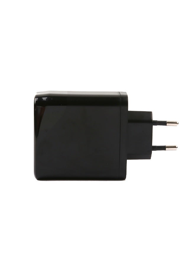 أوت بوكس شاحن منزلي بقوة 36 واط، منفذي USB بتقنية الشحن السريع QC3.0، لون أسود - Image 2